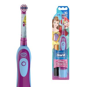Escova Elétrica Oral-B Kids Disney Princesas +2 Pilhas AA