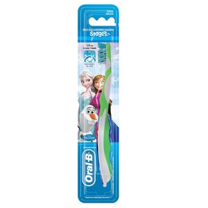 Escova Dental Infantil Oral-B Stages 4 Frozen Suave/Macia +8