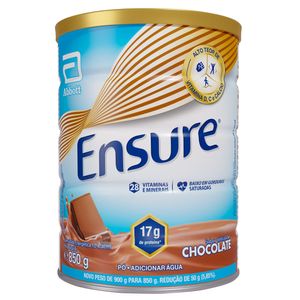 Ensure Pó Suplemento Adulto Sabor Chocolate Lata 850g