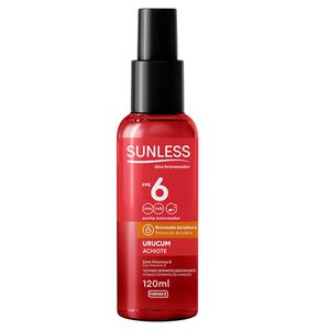 Óleo Bronzeador Sunless Urucum Spray FPS6 120ml