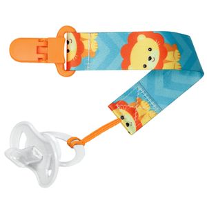 Prendedor de Chupeta Buba Animal Fun Leão