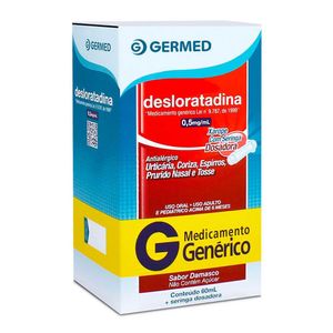 Desloratadina Xarope 0,5mg/ml 60ml Genérico Germed
