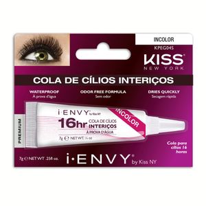 Kiss New York Cola para Cílios Postiços I-Envy 16h Incolor