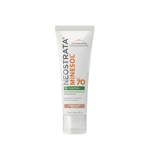 Protetor Solar NeoStrata Minesol OC Pele Morena FPS70 40g