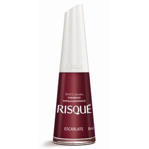 Risqué Esmalte Cremoso 8ml - Escarlete