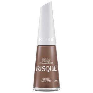 Risqué Esmalte Cremoso 8ml - Tom do meu Tom