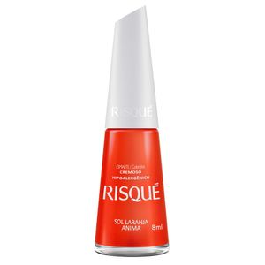 Risqué Esmalte Cremoso 8ml - Sol Laranja Anima