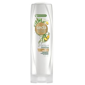 Condicionador Seda Recarga Natural Bambu e Biotina 325ml