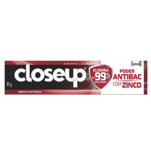 Gel Dental Close Up Poder Antibac Menta Intensa 85g