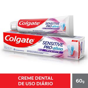 Creme Dental Colgate Sensitive Alívio Imediato Gengivas 60g