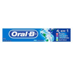 Creme Dental Oral-B 4 em 1 70g