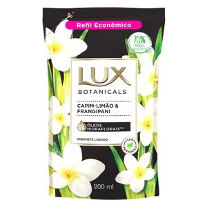 Sabonete Líquido Lux Botanicals Capim-Limão Fran Refil 200ml