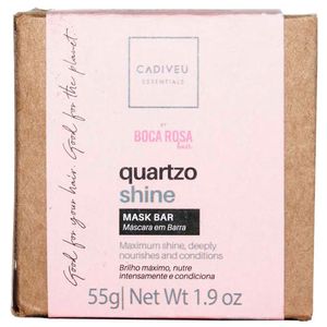 Cadiveu Boca Rosa Essentials Máscara Barra Quartzo Shine 55g