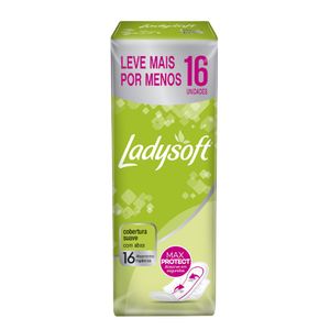 Absorvente Ladysoft Normal Suave Abas 16 unidades