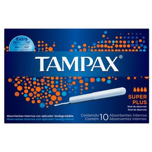 Absorvente Interno Tampax Super Plus 10 unidades