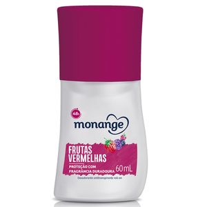 Desodorante Monange Rollon 60ml - Frutas Vermelhas