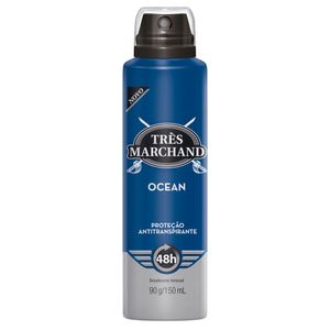 Très Marchand Desodorante Aerossol Masculino 150ml - Ocean