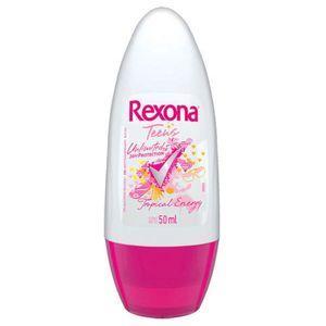 Desodorante Rollon Rexona Teens Tropical Energy 50ml