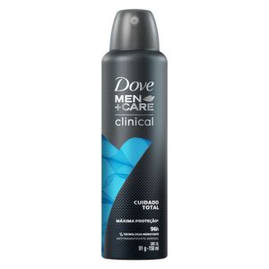 Desodorante Aerossol Dove Men+Care Clinical Cuidado Total 150ml