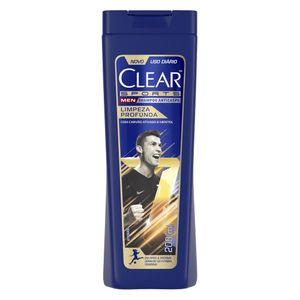 Clear Men Sports Anticaspa Limpeza Profunda Shampoo 200ml