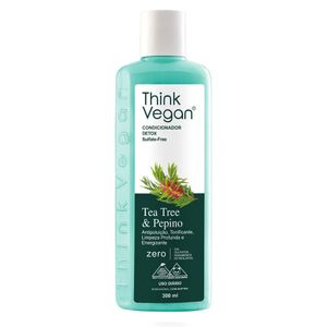 Condicionador Think Vegan Detox Tea Tree e Pepino 300ml