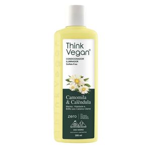 Condicionador Think Vegan Iluminador Camomila Calêndula 300ml