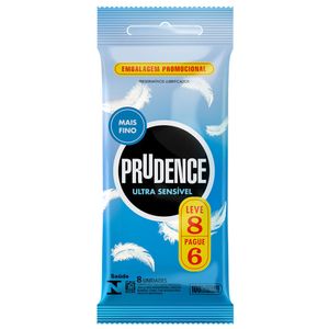 Preservativo Prudence Ultra Sensível 8 unidades