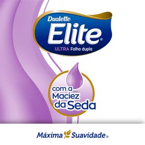 Papel Higiênico Folha Dupla Dualette Elite Ultra 16 Rolos