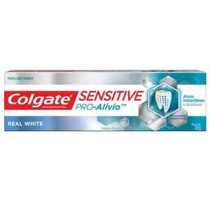 Creme Dental Colgate Sensitive Pró-Alívio Real White 110g