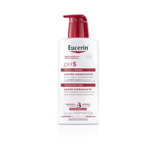 Eucerin Loção pH5 Pele Sensível Válvula Pump 400ml