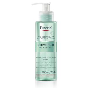 Eucerin Dermo Pure Oil Control Gel de Limpeza Facial 200ml