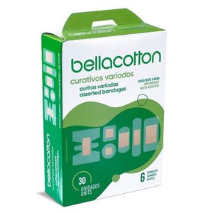 Curativos Bellacotton Variados 30 unidades