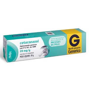 Cetoconazol Cr Derma Antimicótico 20mg 30g Genérico Medley