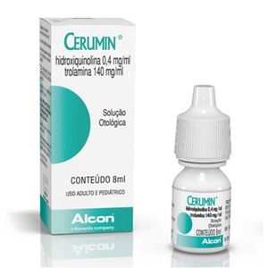 Cerumin Solução Otológica Remove Cerume 8ml