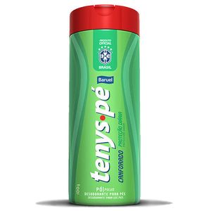 Talco Tenys Pé Baruel Pó Canforado 100g