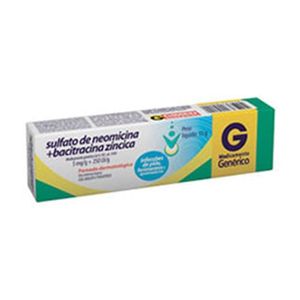 Neomicina+Bacitracina Pomada 15g Genérico Cimed