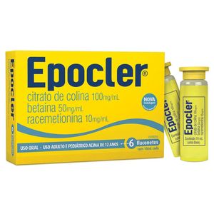 Epocler Abacaxi Solução Oral 6 Flaconetes de 10ml