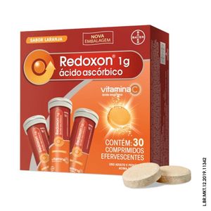 Redoxon Efervescente Laranja 1g 30 Comprimidos