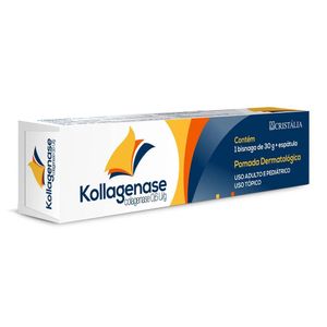 Kollagenase s/ Cloranfenicol Pomada 0,6UI 30g