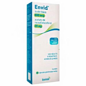 Envid 800mcg/20mg 30 Cápsulas