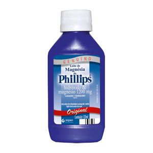 Leite de Magnésia Phillips Original Susp Oral 1200mg 120ml