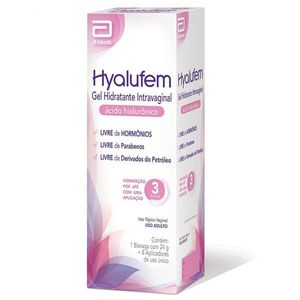 Hyalufem Gel Hidratante Vaginal 24g +8 Aplicadores
