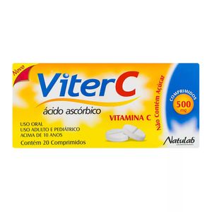 Viter C 500mg 20 Comprimidos