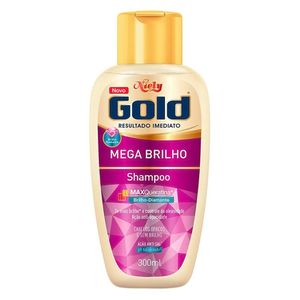 Shampoo Niely Gold Mega Brilho 300ml