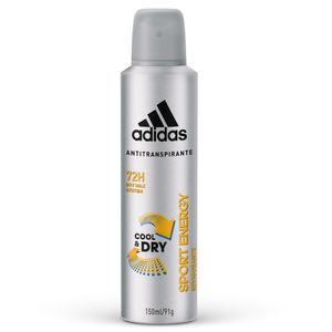 Adidas Desodorante Aerossol Masculino 150ml - Sport Energy