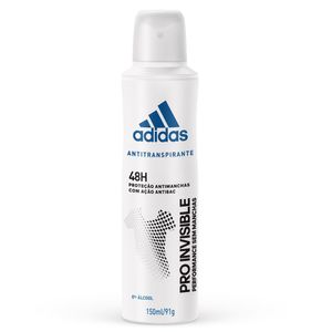 Adidas Desodorante Aerossol Feminino 150ml - Invisible