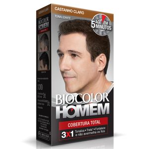 Biocolor Homem Cobertura Total Tonalizante de Cabelo-Cast Cl
