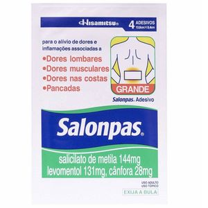 Salonpas Grande 4 Adesivos