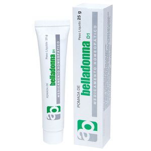 Pomada Homeopática Belladonna D1 Almeida Prado 25g