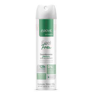 Desodorante Aerossol Above Women Feel Free 150ml